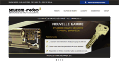 Desktop Screenshot of medeco.fr